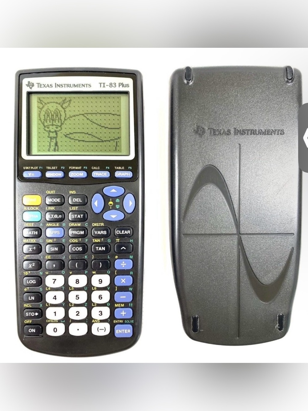 New! Texas Instruments TI-83 Plus Graphing Calculator - Black